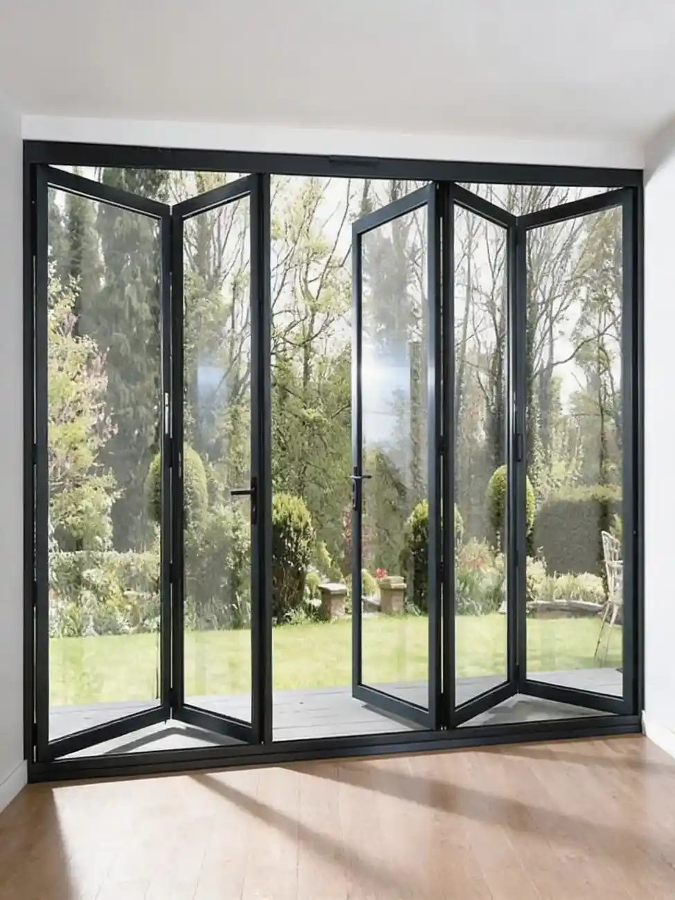 Three-panel Sliding Door