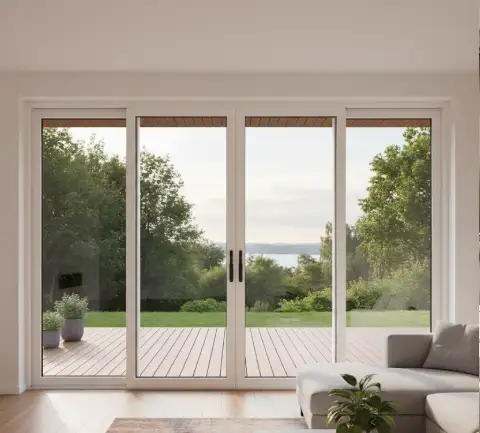 Four-panel Sliding Door